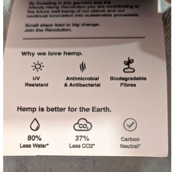 Afends Kendall Hemp Denim Low Rise Relaxed Fit Washed Jean Vintage Blue sz32 NWT - Picture 7 of 7